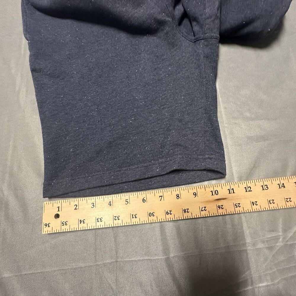 Ugg Terry Sweat Shorts Mens Large Lounge Navy Blue Casual Flat Front Drawstring - Picture 5 of 9